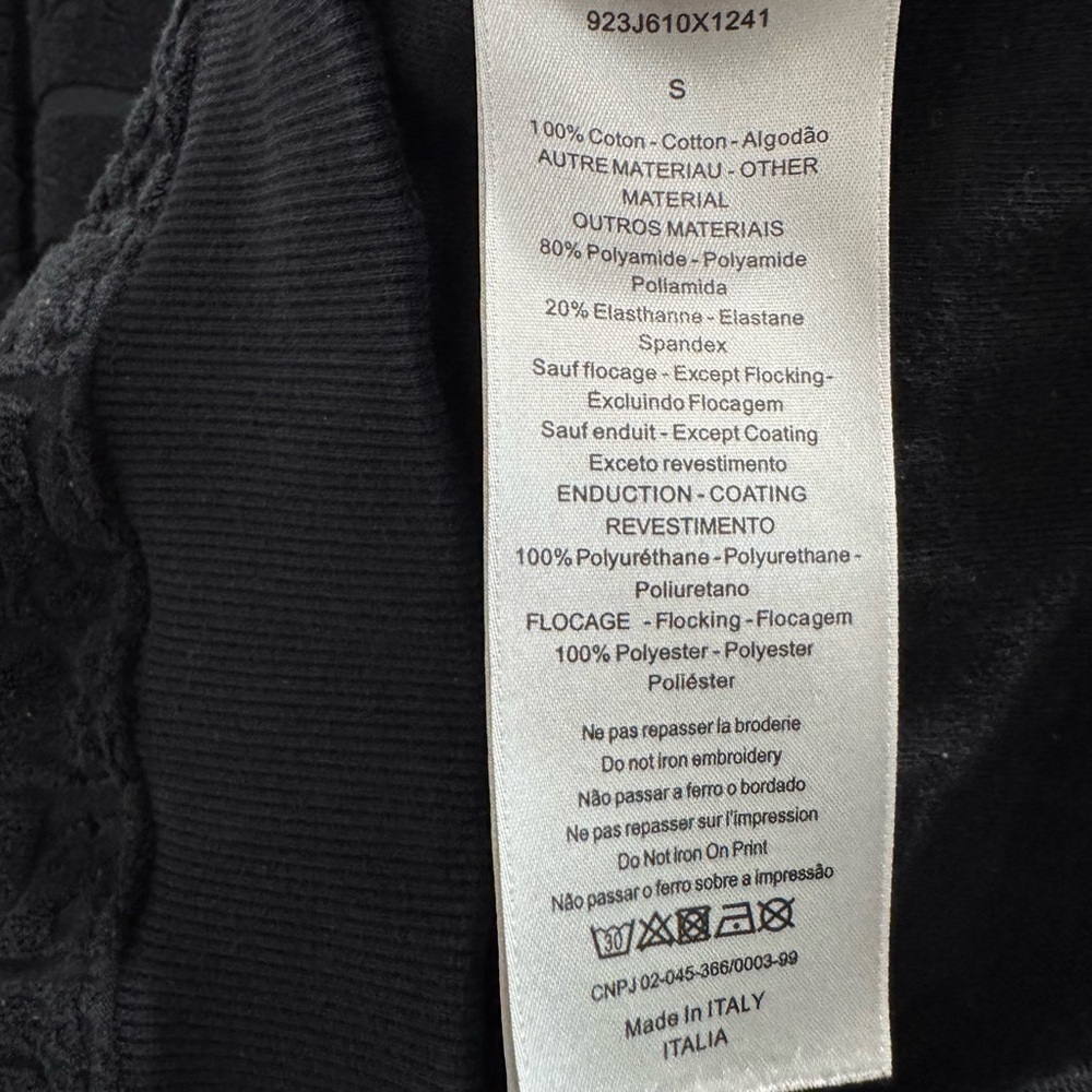 Dior Textured Black Hoodie - Picture 5 of 7